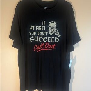 Celebrate It Black and Red Graphic Tee